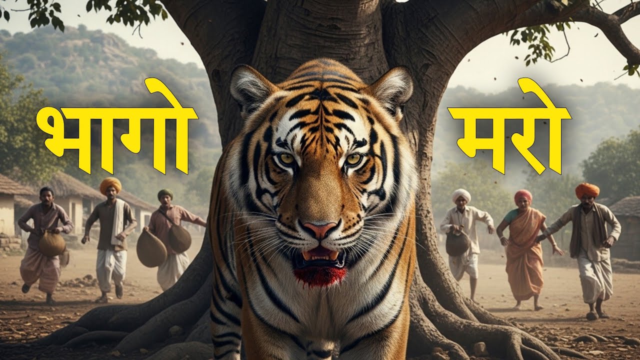 सड़क का शैतान: पीपल पानी का आदमखोर | The Tiger Who Owned the Road (Jim Corbett's Real Hunt)