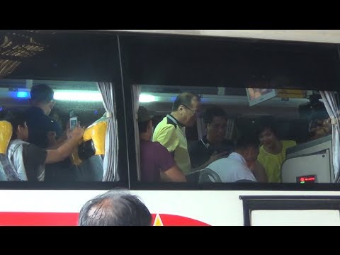 Aquino lauds modern equipment after inspecting NAIA, port, bus terminals