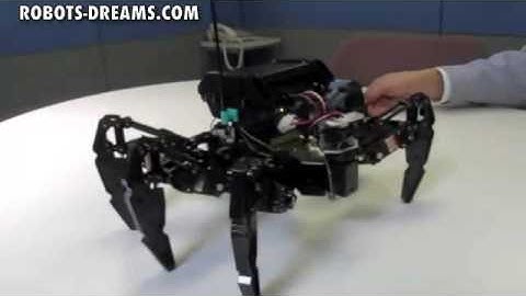 Hexapod Robot - Terrain Adaption, Avoid obstacles