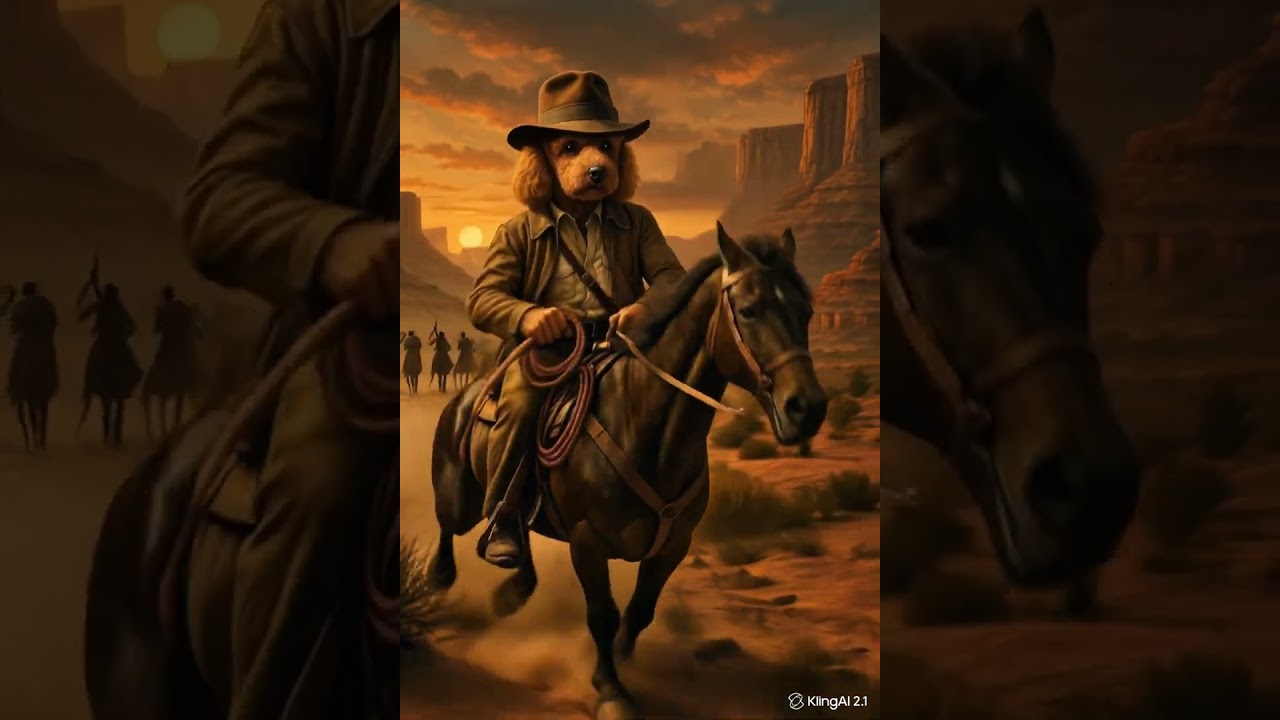 Wild West #ai #indianajones #wildwest  #cowboys #horse  #cowgirl