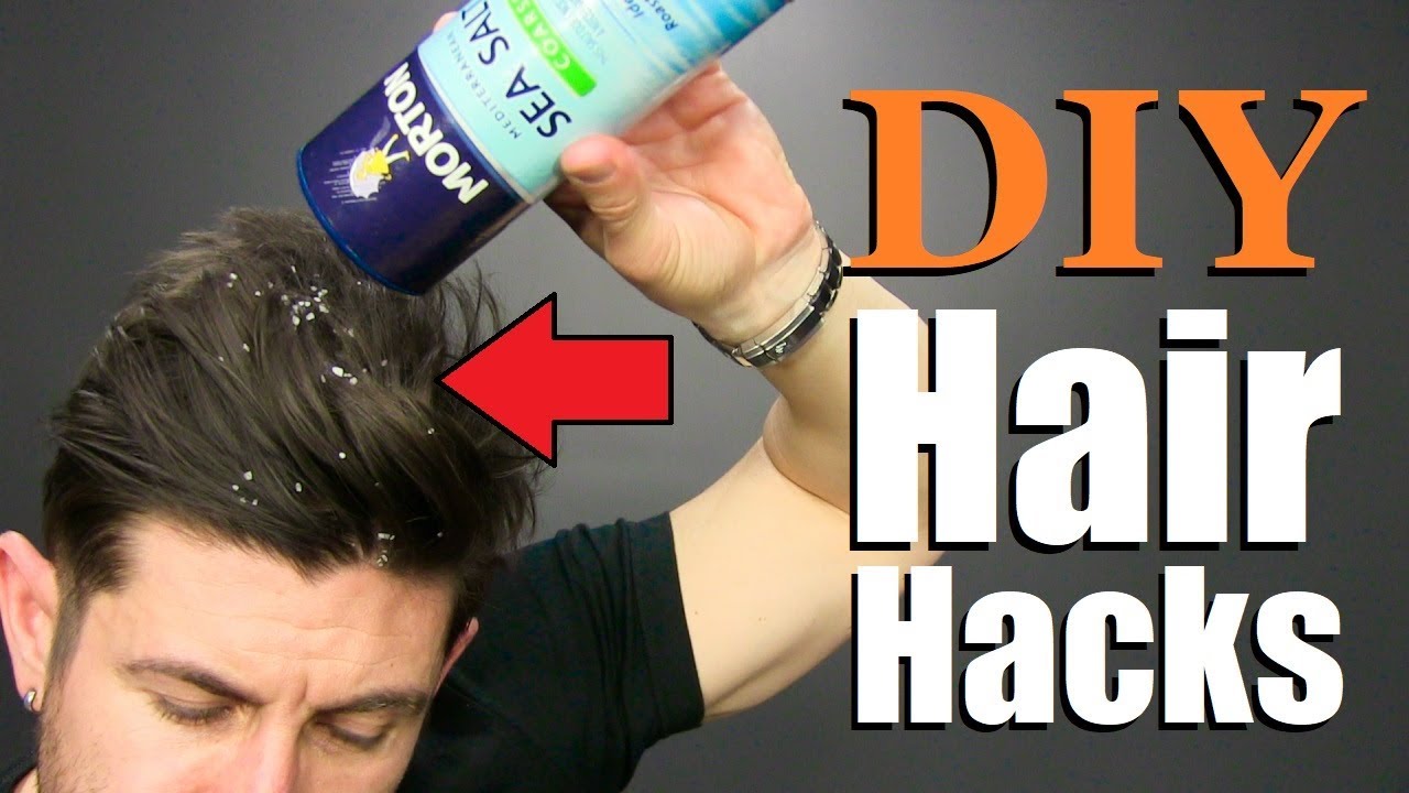 3 (Simple) DIY Hair Hacks EVERY GUY SHOULD TRY YouTube