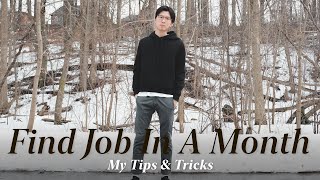 Tips To QUICKLY Find A Job in Toronto 移民加拿大難找工作？5個多倫多搵工貼士👉🏻履歷技巧＋求職過程＋面試準備