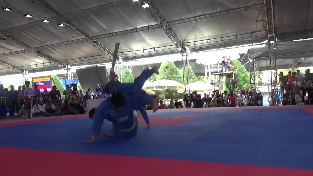 Asian Beach Games 2016 - vovinam day 1 (30/9): Mixed events weapon Self defense  (Laos)