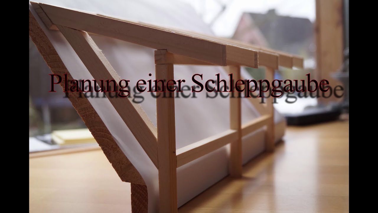 Planung einer Schleppdachgaube