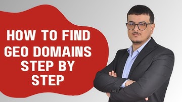 Workshop on finding Geo targeted domain names : A Practical Step-by-Step Guide