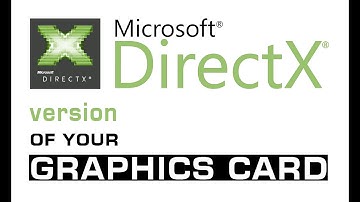 How to Check directX version supported by your GRAPHIC CARD 2020 | Windows 10 , 8, 7
