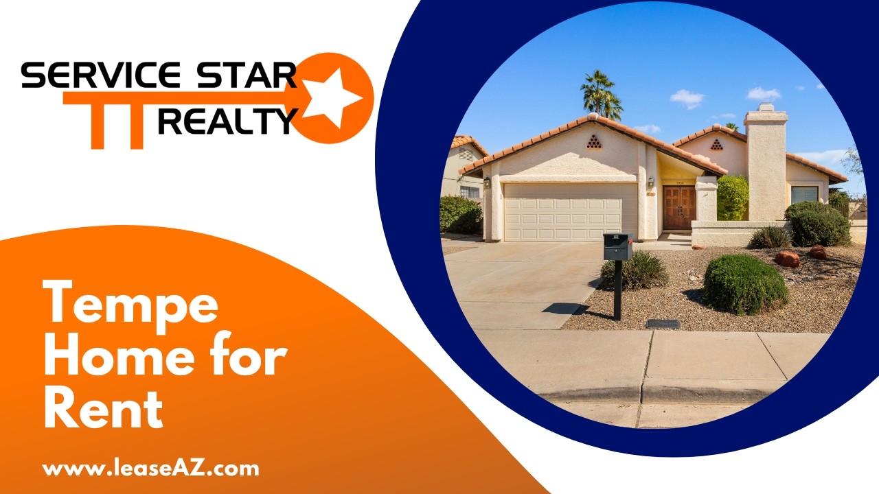 Tempe Homes for Rent 3BR/2BA by Tempe AZ Property Management | Service Star Realty