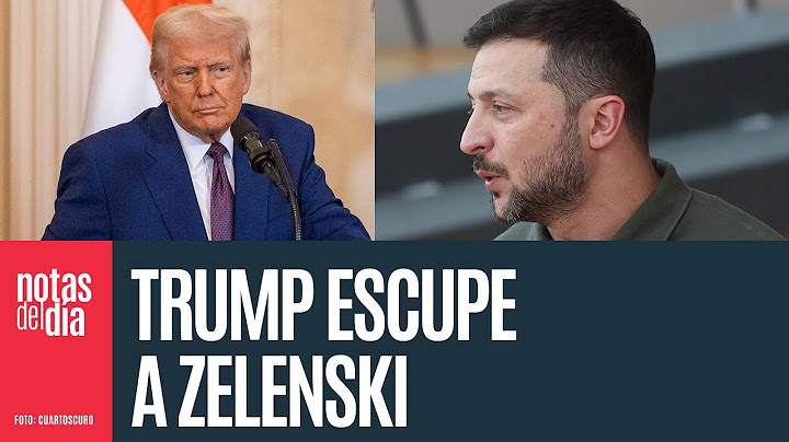 “Es un dictador”: Washington se vuelve contra el Presidente de Ucrania, antes aliado