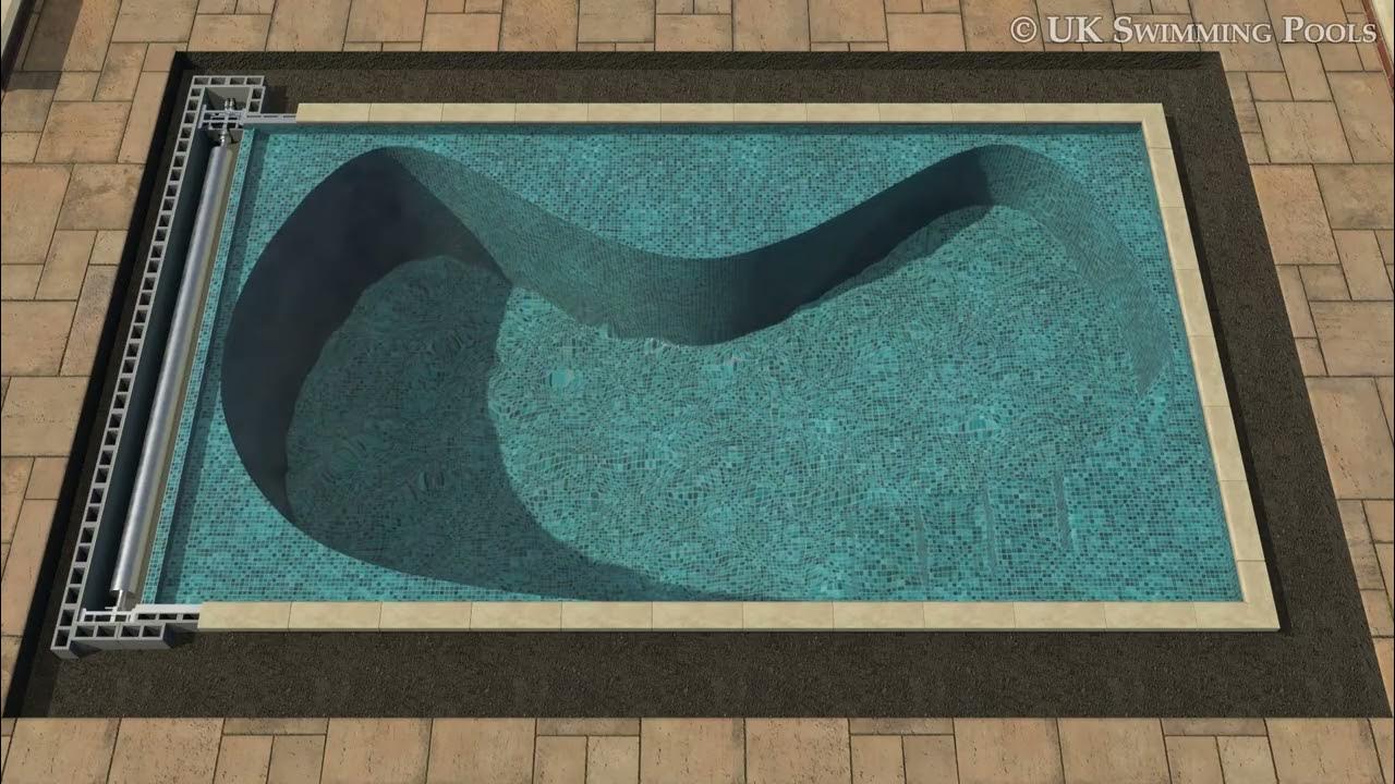 RetroFit Automatic Swimming Pool Safety Cover Installation YouTube