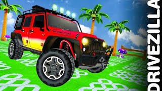 Drivezilla Jeep Wrangler 4x4 off road, Tricky, impossible, dangerous, crazy,fun drive  |Gameplay | screenshot 1
