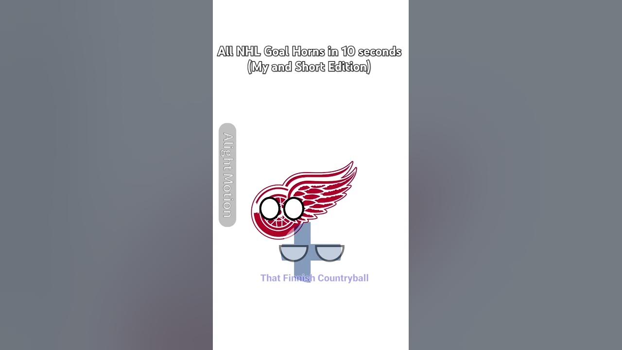 All NHL Goal Horns in 10 seconds #goalhorn #nhl