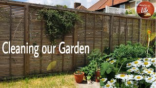 Brand NEW garden | Garden MAKEOVER | CLEANING OUR GARDEN | Bright up life