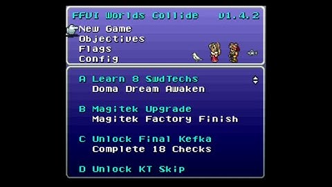 Worlds Collide (FF6 Randomizer) - Seed of the Week 78 - Jexy