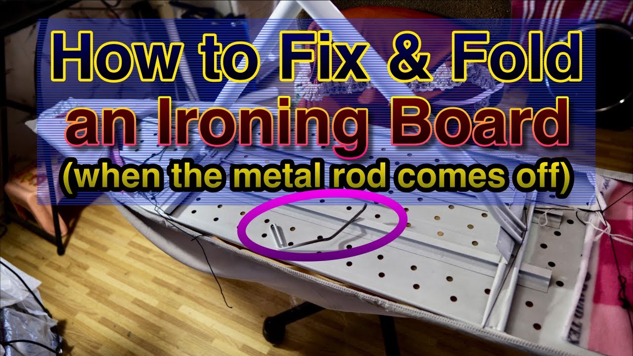 How to Fold an Ironing Board: 4 Best Ways