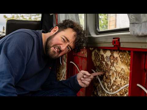 We stripped our ‘80s Sherpa van to bare metal (this is what we found)