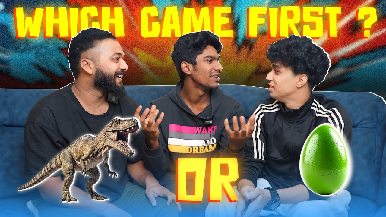 WHICH CAME FIRST 🤔 EGG OR CHICKEN ?