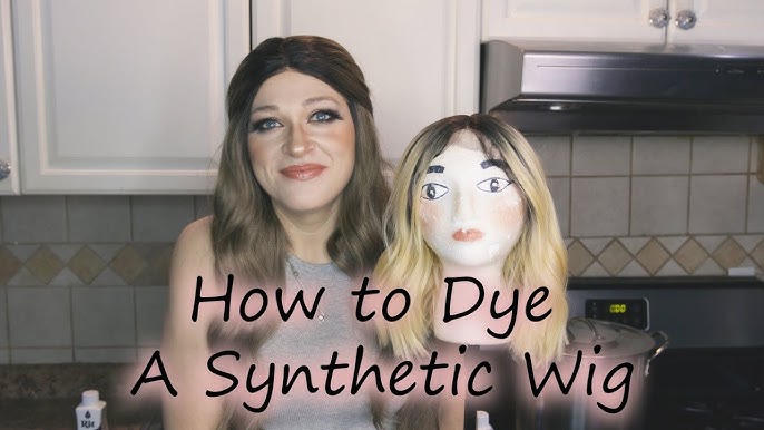 How to Dye Wigs with Fabric Dye — Rabbit Tales
