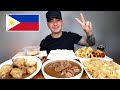 MUKBANG EATING Authentic Filipino Cuisine