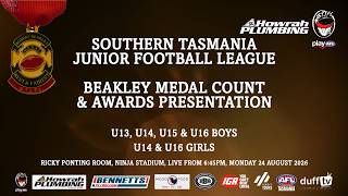 2026 Howrah Plumbing STJFL Best and Fairest Night | The Robert Beakley Medal Presentations