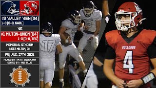 Milton-Union takes down Valley View in a down to the wire finish! (Full Game Highlights)