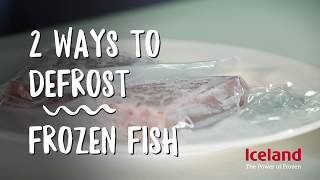 How to Defrost Frozen Fish