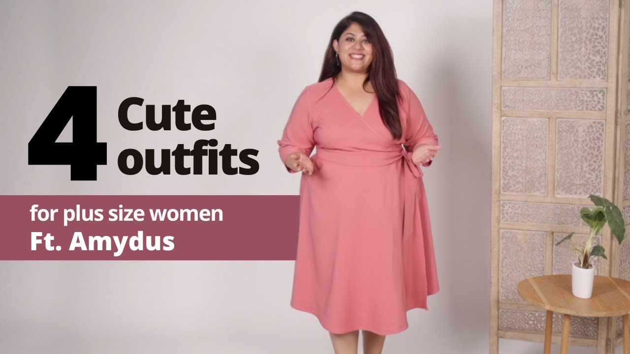 3 Indian Outfit Ideas for plus size women ft. Amydus 