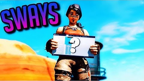 I Used FaZe Sways Settings And It TURNED ME INTO THIS