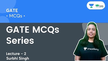 GATE MCQs Series | CSIR NET || By Surbhi Singh