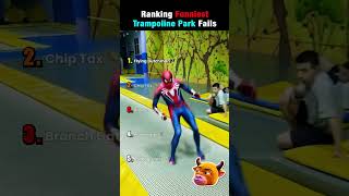 Ranking Funniest Trampoline Park Fails #usa