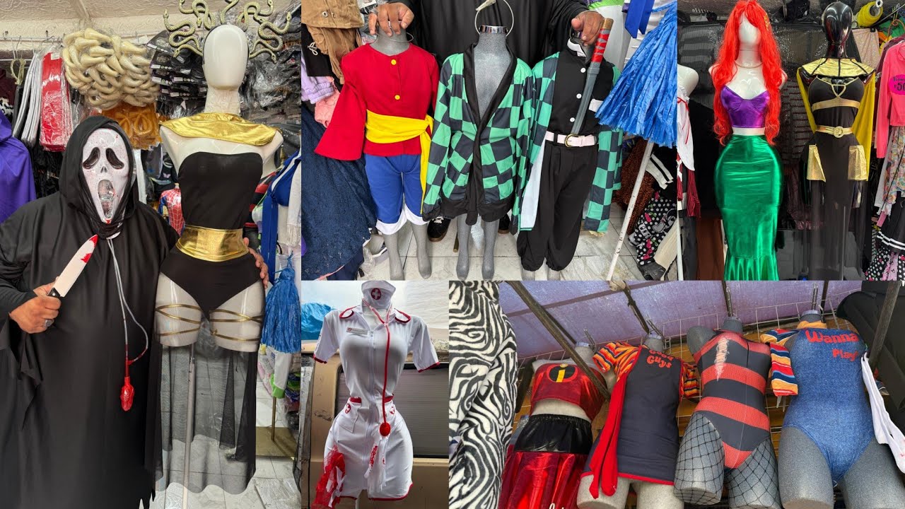 Disfraz para HALLOWEEN 🎃 DESDE $130 PESOS 🇲🇽Fabricantes Mexicanos con PRECIOS BAJOS para REVENDER 😱