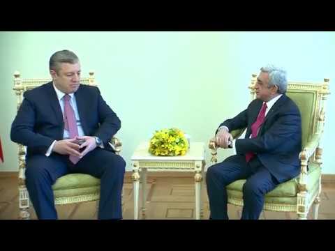 გიორგი კვირიკაშვილის და სერჟ სარგსიანის პირისპირ შეხვედრა