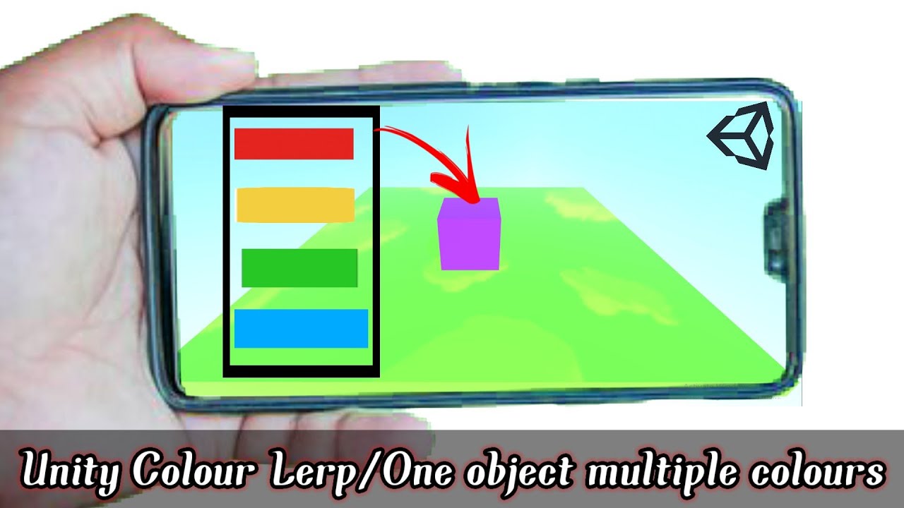 Unity colour lerp #igsdeveloper #unity3d - YouTube