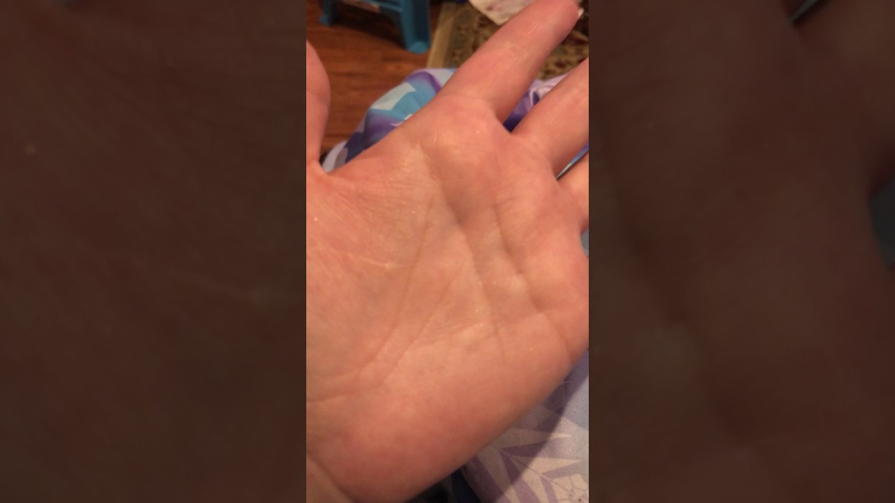 My skin glitters. What? YouTube