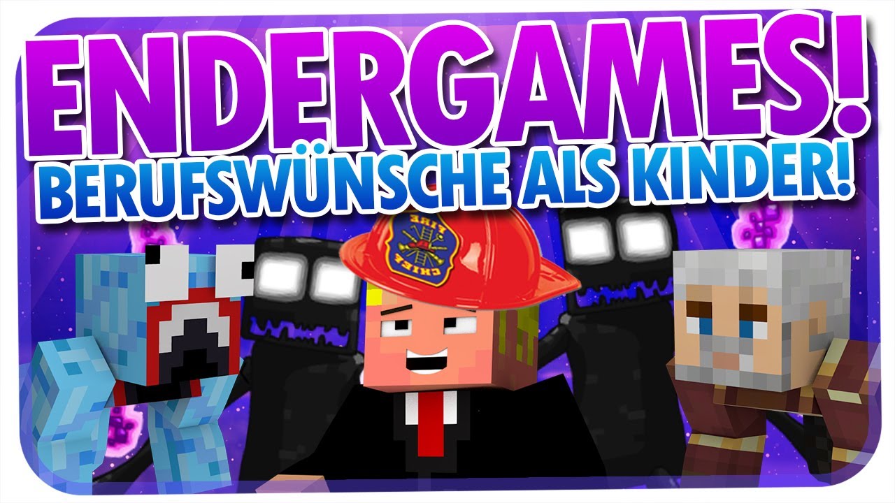 UNSERE KINDER BERUFSWÜNSCHE! FEUERWEHRMANN REWI! ENDERGAMES! [HD]