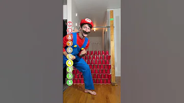 Super Mario Red Cups Level Up 