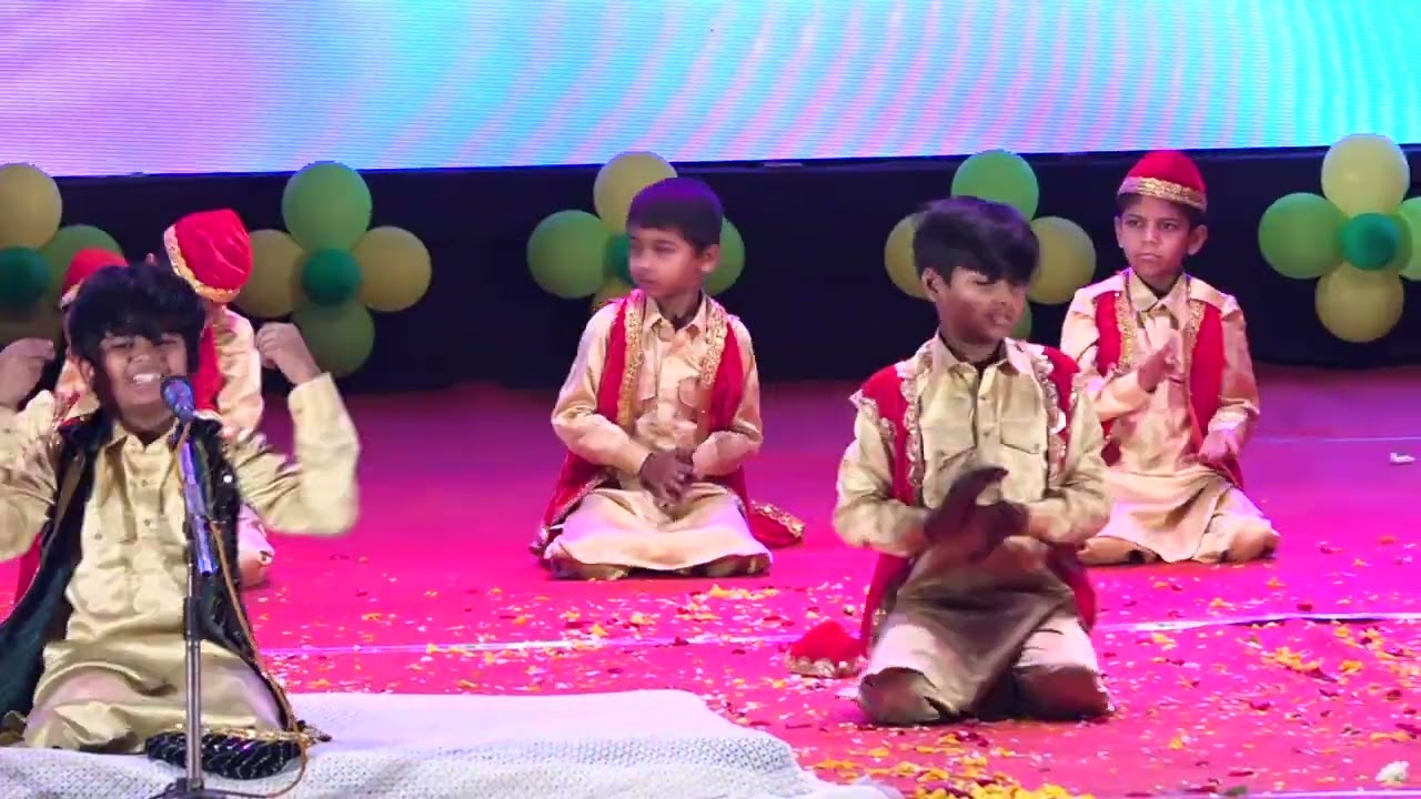 Qawwali Boys (Mati Ke Putle) Annual Day 2024-25 Anjuman Urdu Primary School Sadar Nagpur.