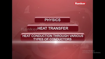 Heat Transfer, physics by Manoj Pandey sir | Heat Conduction Through Various types of conductors