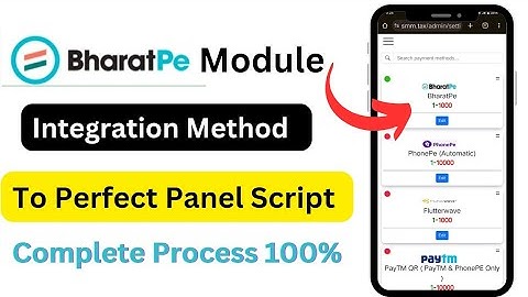 How to Integarte Bharatpe in Smm Panel | Bharatpe Module for #smmpanel | SMM Panel Script