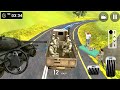 Troops transport in army truck driving simulator  android gameplay