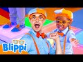 Colorful DANCE PARTY Challenge! 🕺| Blippi Challenges &amp; Games Episodes | Educational Videos for Kids