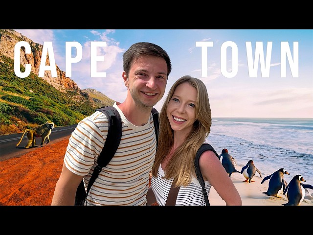 Travel vlog - Cape Town Top Attractions, Penguin Beach, Cape of Good Hope