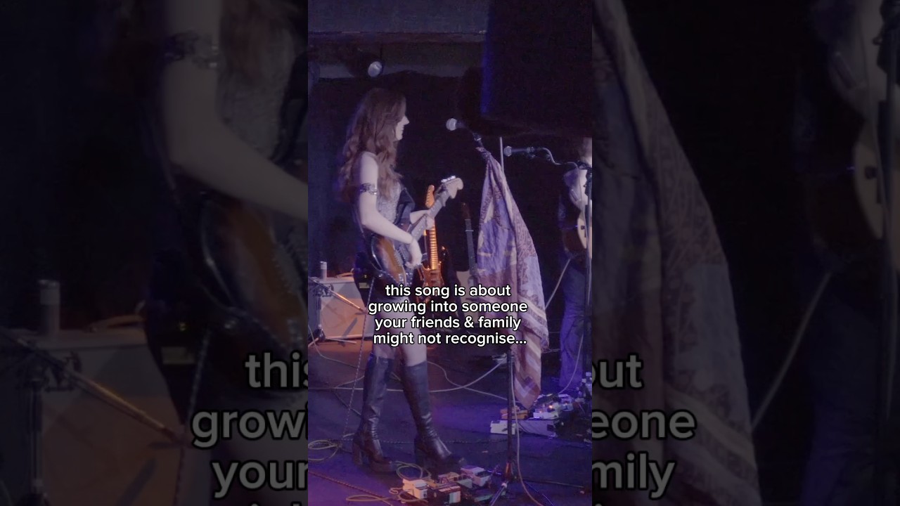 this song is about growing into someone your friends & family might not recognise…