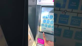 How to take tram tickets… Edinburgh city tram