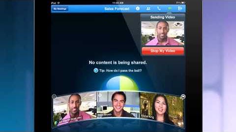 Cisco WebEx: Host a Meeting on Your Mobile Device