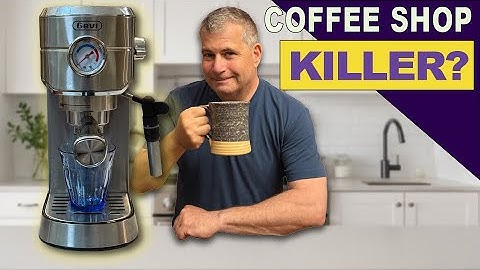 Can the sub-$200 Gevi Espresso Machine Beat Your Coffee Shop?