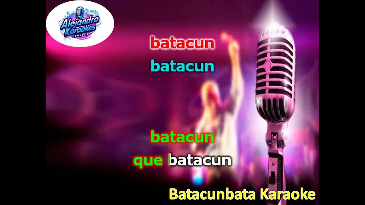 Los Melódicos Batacunbata Karaoke