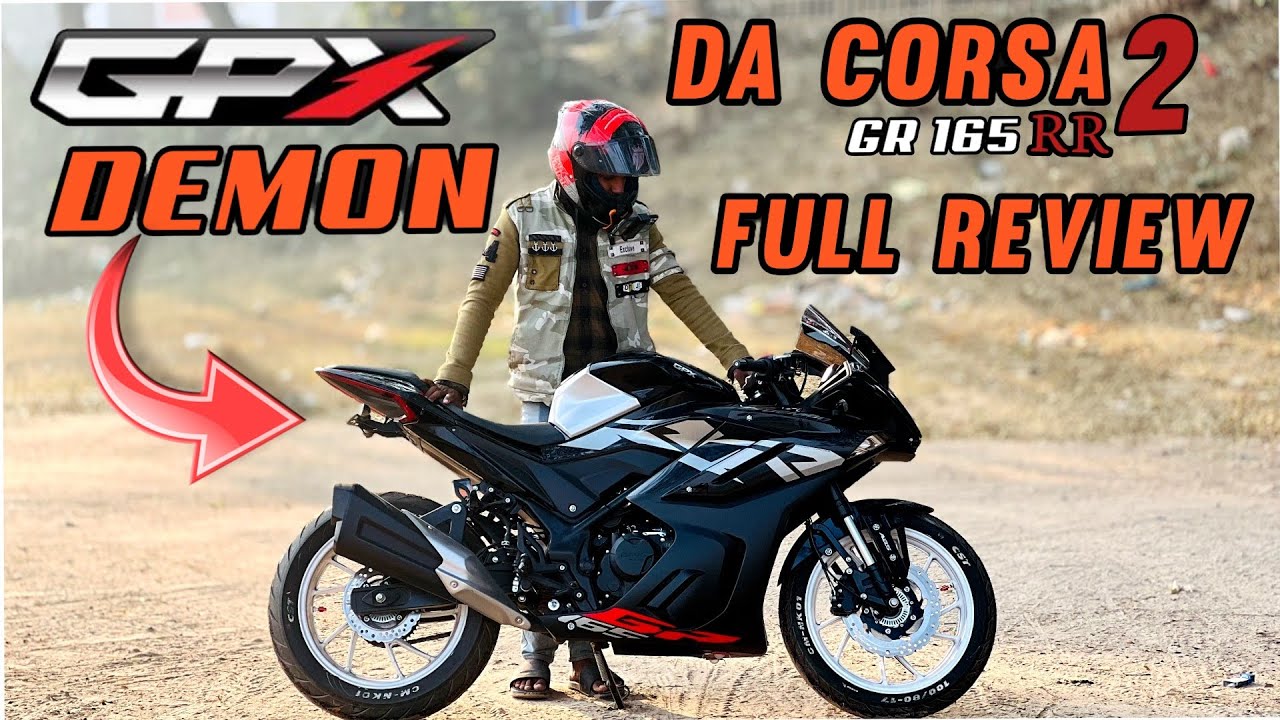 GPX DEMON DA CORSA 2 GR 165 RR FULL REVIEW ।। Gpx demon review।। SK VLOGS