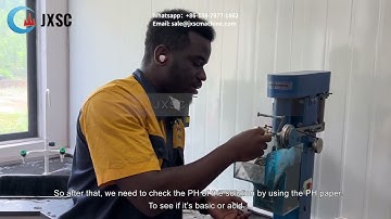 Lab flotation machine recovers lead test