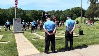 Memorial Day Ceremony at Maple Grove Cemetery 2025