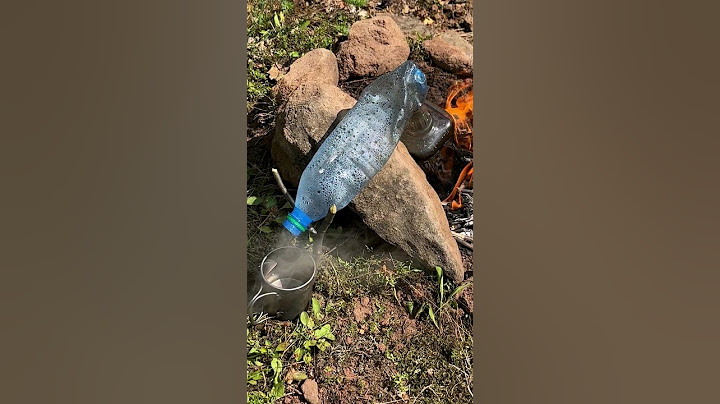 Survival Skills: Steam Distiller for Dirty Water in Extreme Conditions. #survival #camping